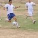 Soccer game in Baghdad, Iraq