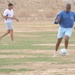 Soccer game in Baghdad, Iraq