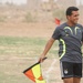 Soccer game in Baghdad, Iraq