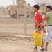 Soccer game in Baghdad, Iraq