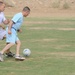 Soccer game in Baghdad, Iraq