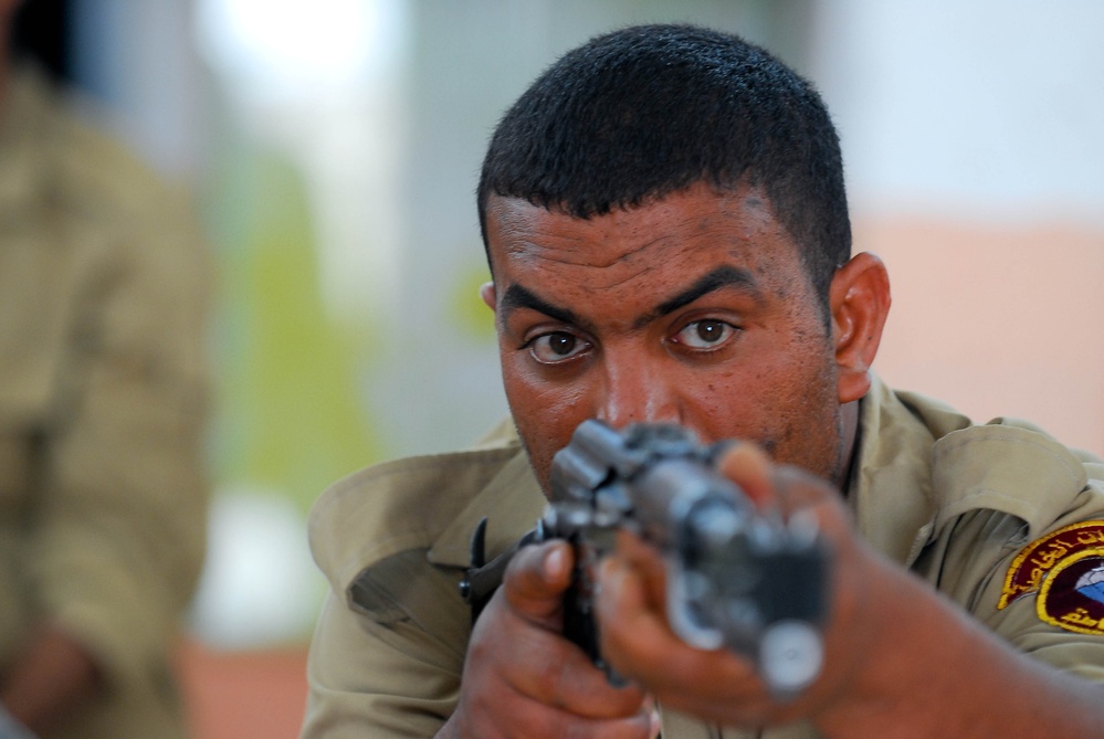 Iraqi border police hone skills