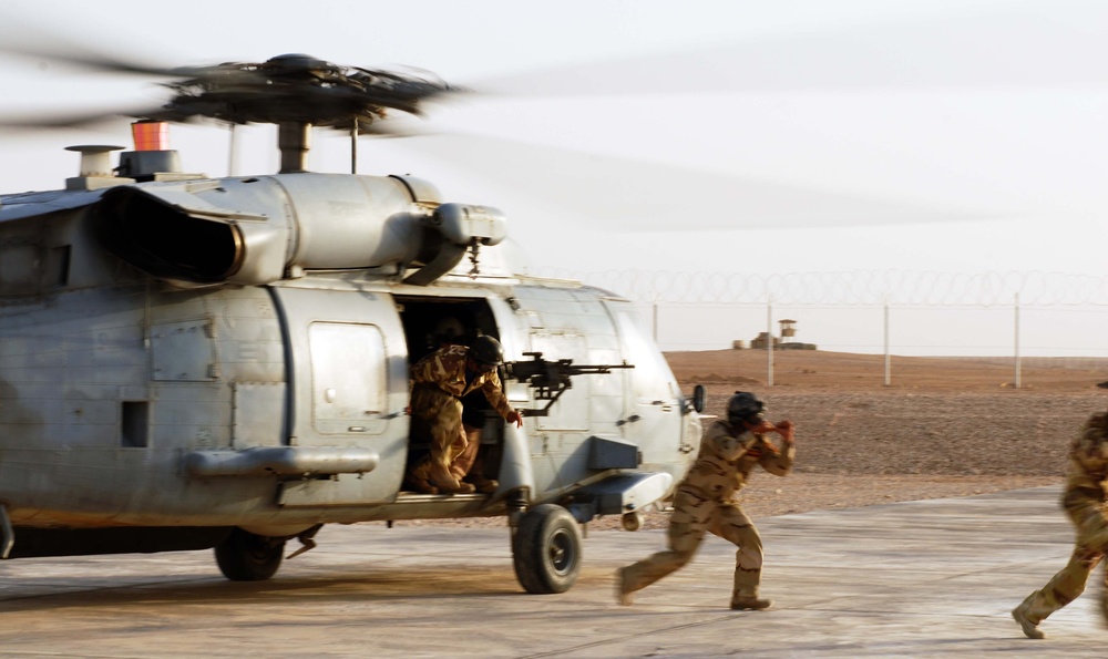 Iraqi Special Operations Force Soldiers prepare for Iraq's safety