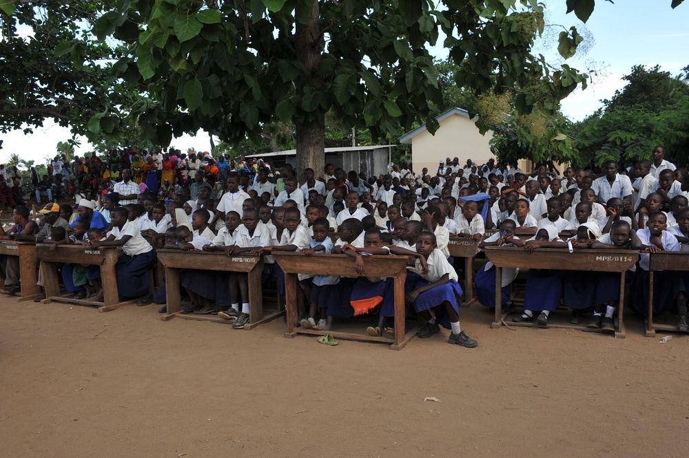 Mapajoni School Dedication in Tanga