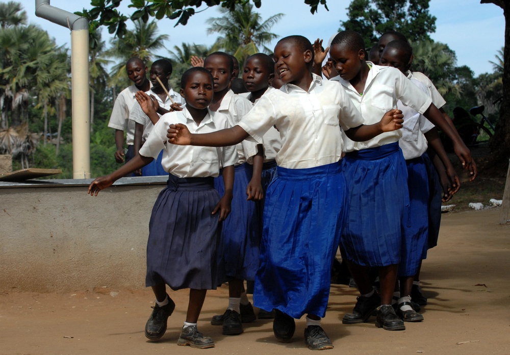 Mapajoni School Dedication in Tanga