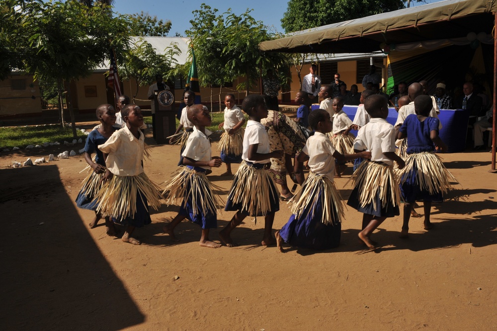 Mapajoni School Dedication in Tanga