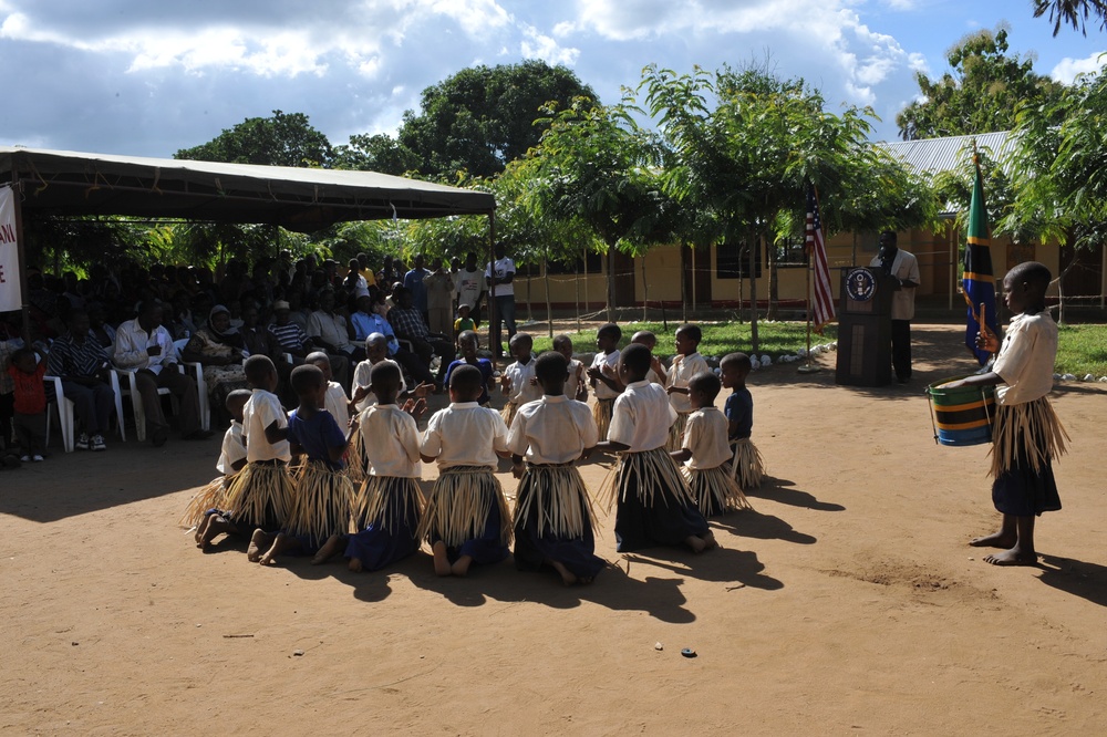 Mapajoni School Dedication in Tanga