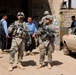 Cavalrymen, Iraqi police patrol Taza