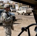 Cavalrymen, Iraqi police patrol Taza