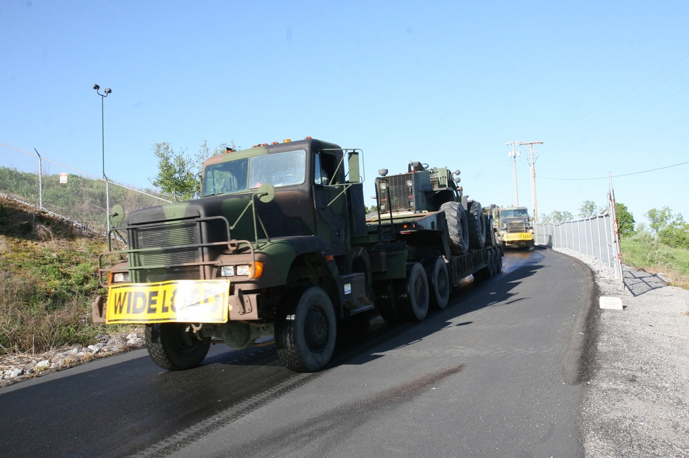 1033rd Engineers Head to West Virginia