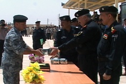Ninewah Iraqi police fulfill Ministry of Interior's Iraqi police training requirement, setting the stage for Iraqi police primacy in region