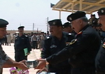 Ninewah Iraqi police fulfill Ministry of Interior's Iraqi police training requirement, setting the stage for Iraqi police primacy in region