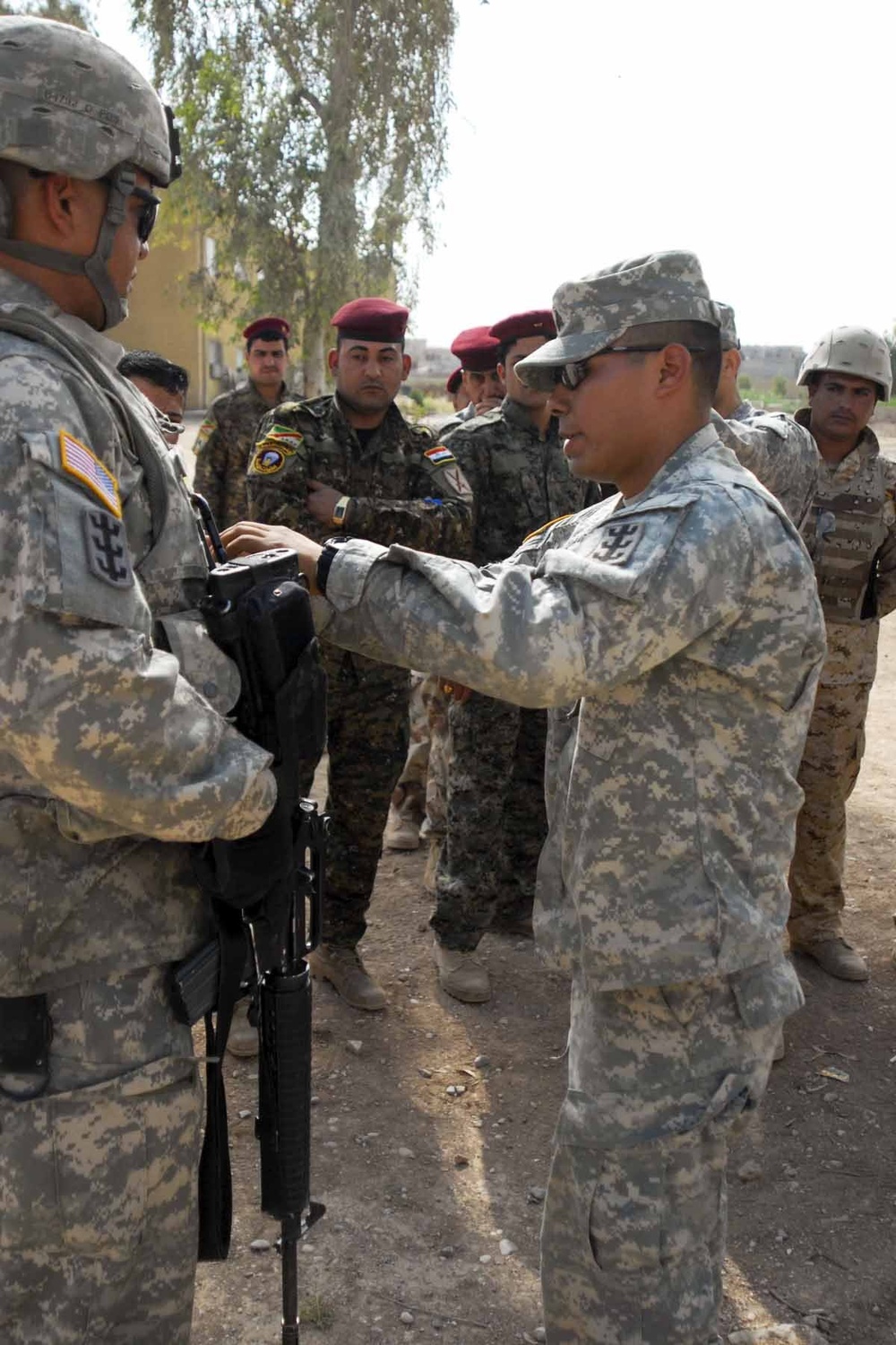 84th Engineers lay the blueprints for exceptional leadership among Iraqi army engineers