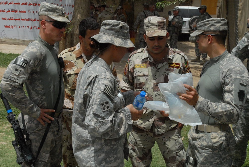 Teaching Iraqi Soldiers to 'buy minutes' for casualties
