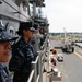 USS Bataan departs