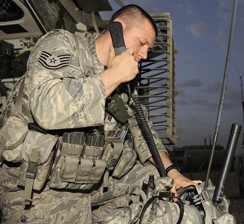 Airmen support Soldiers by putting bombs on targets