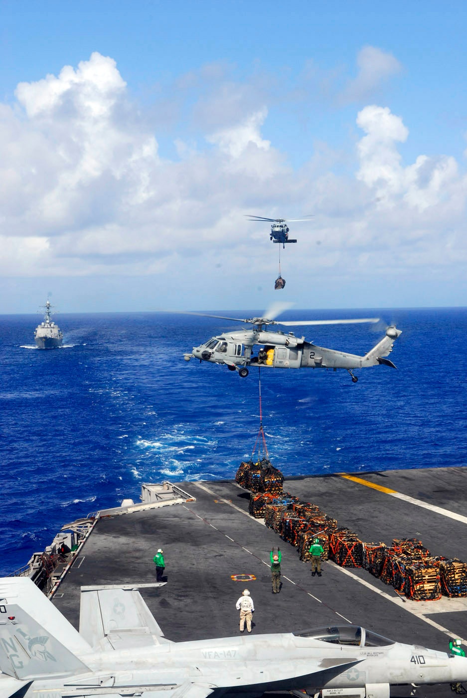 USS John C. Stennis action