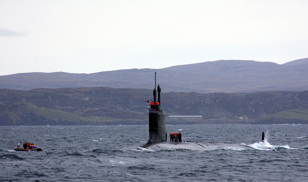 USS New Hampshire participates in Joint Warrior, Scotland