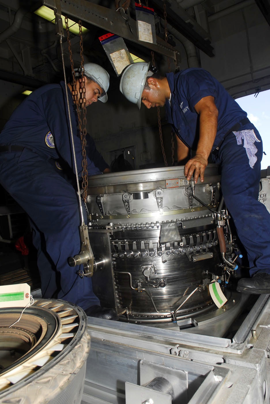 Machinist mates keep ship operational