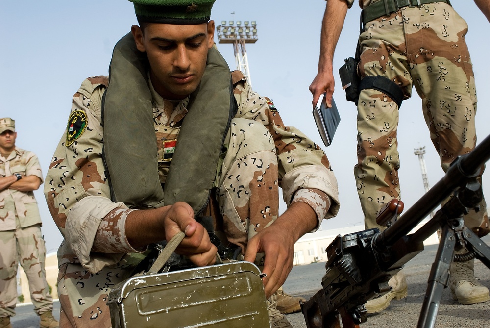 Patrol on the Khar Abd Allah river near Basra, Iraq