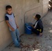 Wall construction in Kirkuk, Iraq