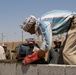 Wall construction in Kirkuk, Iraq