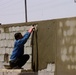 Wall construction in Kirkuk, Iraq