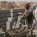 Wall construction in Kirkuk, Iraq