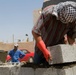 Wall construction in Kirkuk, Iraq