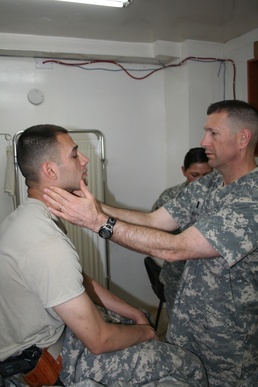 Blackhawk Soldiers taking care of Soldiers