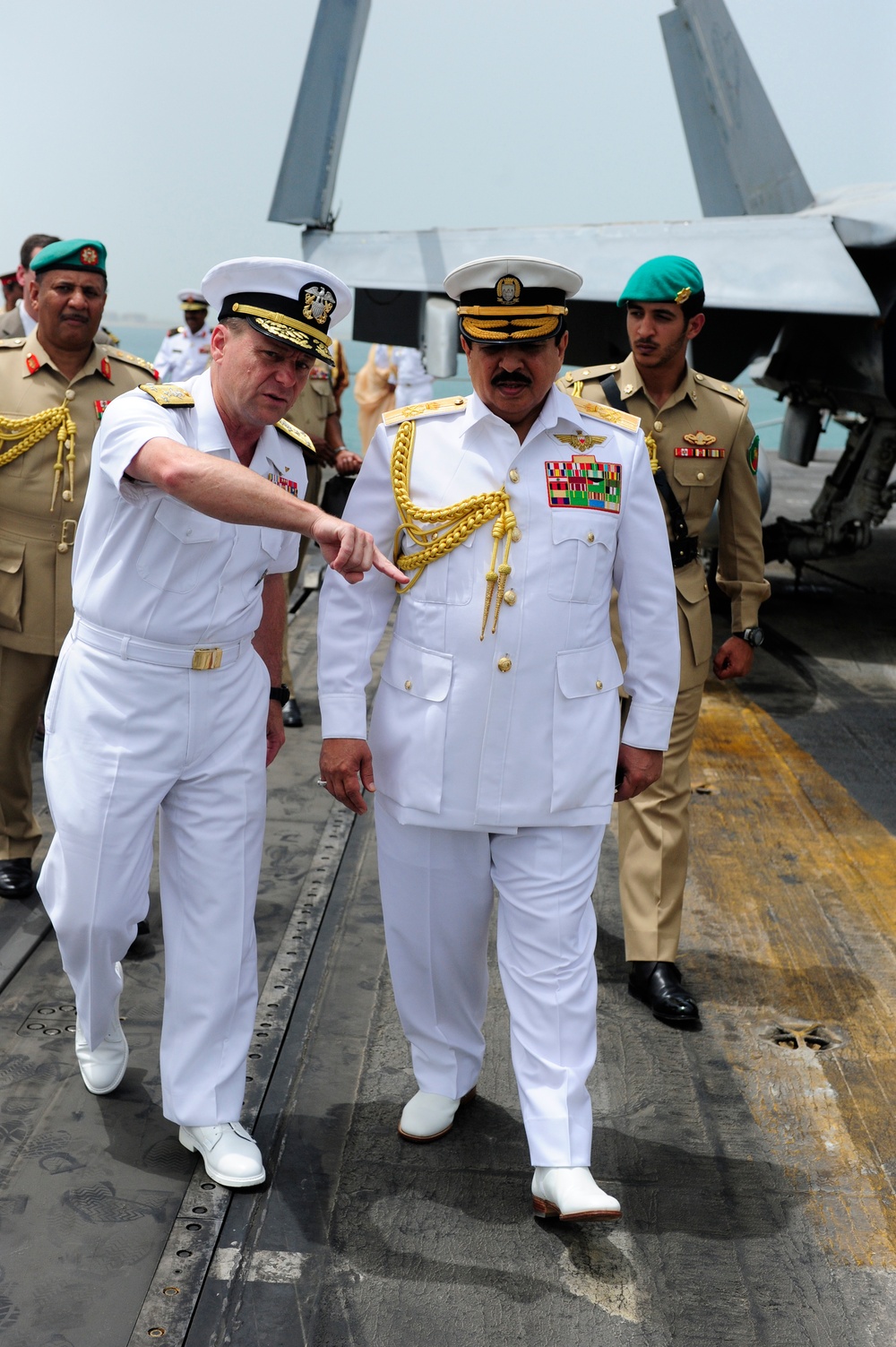 USS Dwight D. Eisenhower On Deployment