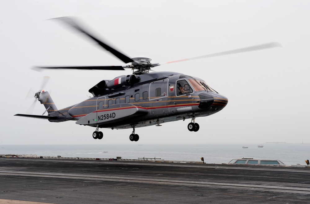 USS Dwight D. Eisenhower On Deployment