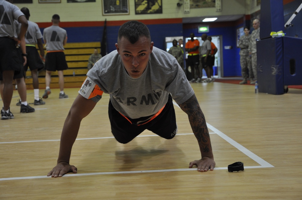 Camp Arifjan hosts 1st Sustainment Command (Theater) Soldier and Non-commissioned Officer of the Year competition