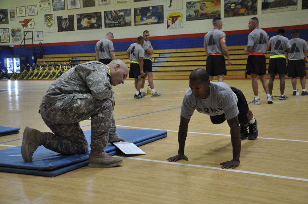 Camp Arifjan hosts 1st Sustainment Command (Theater) Soldier and Non-commissioned Officer of the Year competition