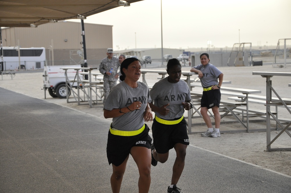 Camp Arifjan hosts 1st Sustainment Command (Theater) Soldier and Non-commissioned Officer of the Year competition