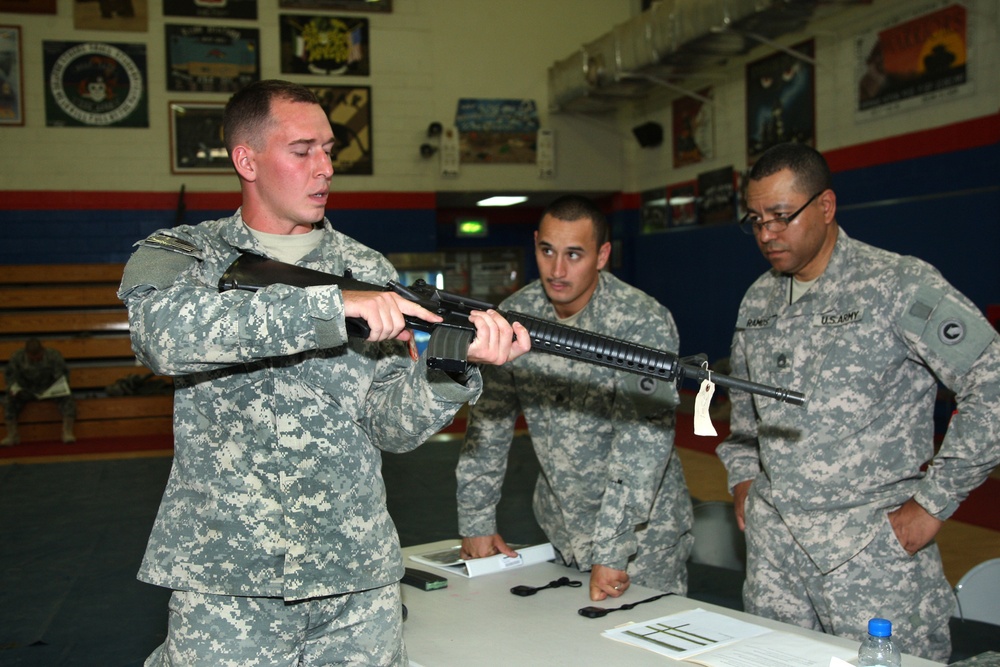 Camp Arifjan hosts 1st Sustainment Command (Theater) Soldier and Non-commissioned Officer of the Year competition