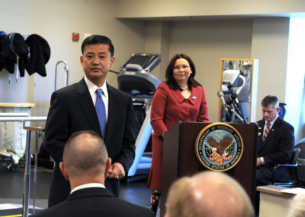 Wounded Warrior, Guardsman Sworn Into Key VA Position