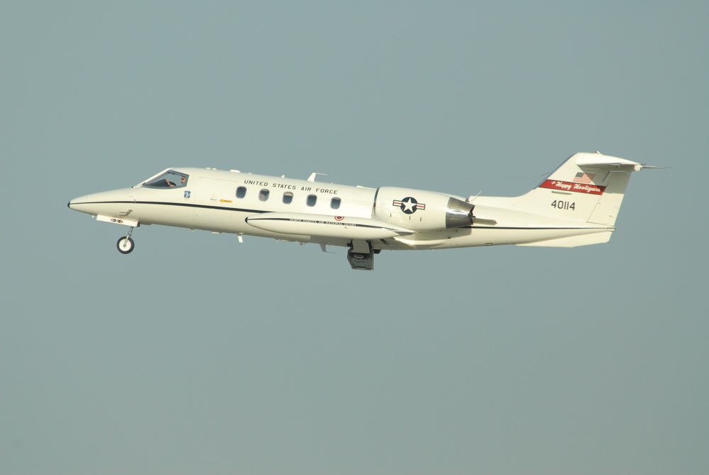 Happy Hooligans depart on first C-21 mission to Southwest Asia