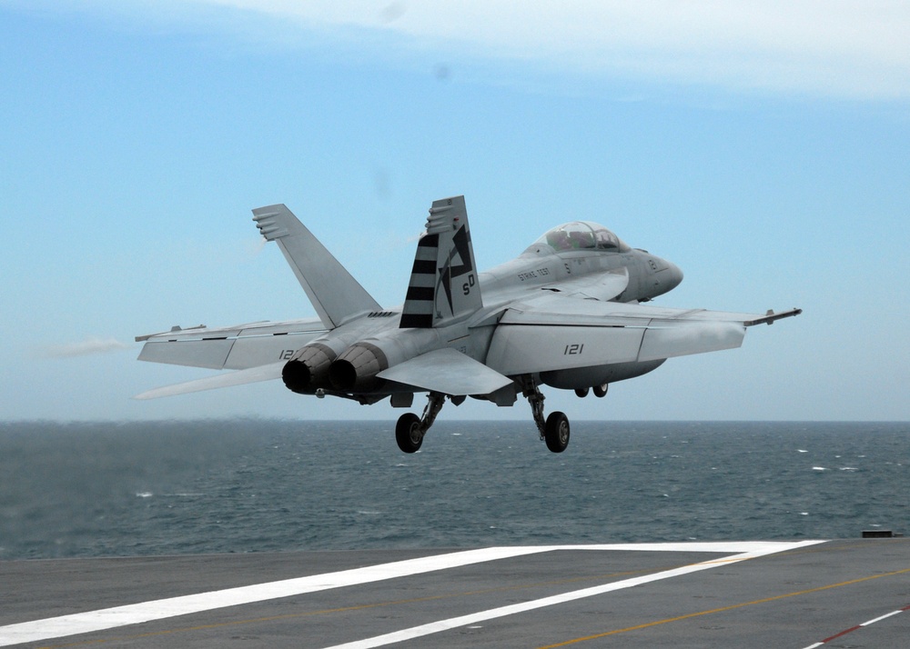 Hornet on USS George H.W. Bush
