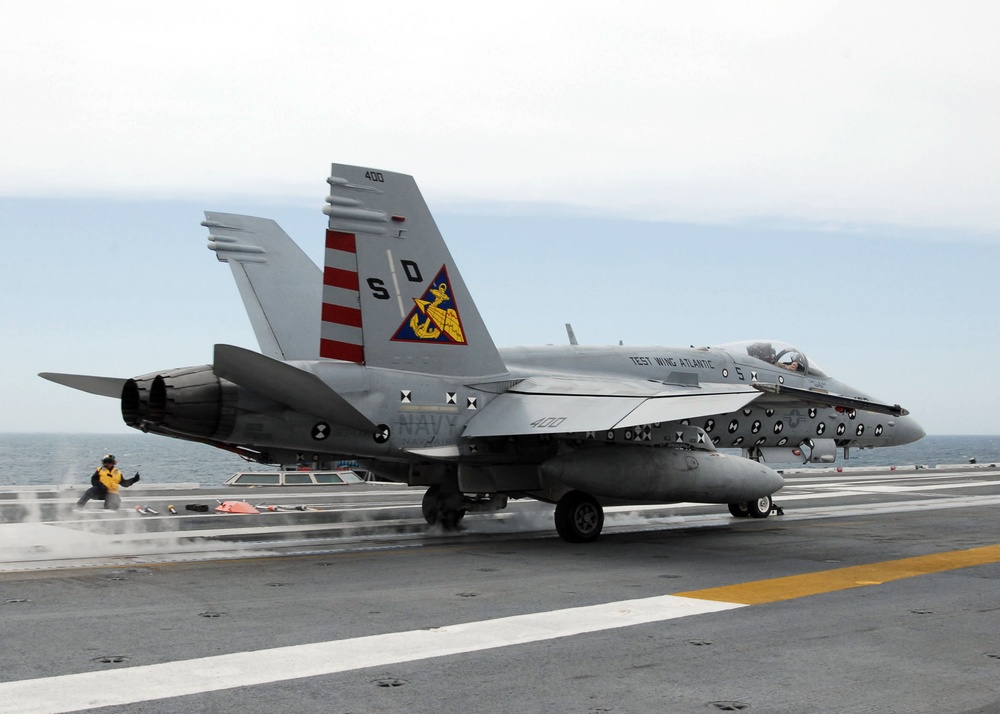 First Day of Flight Operations