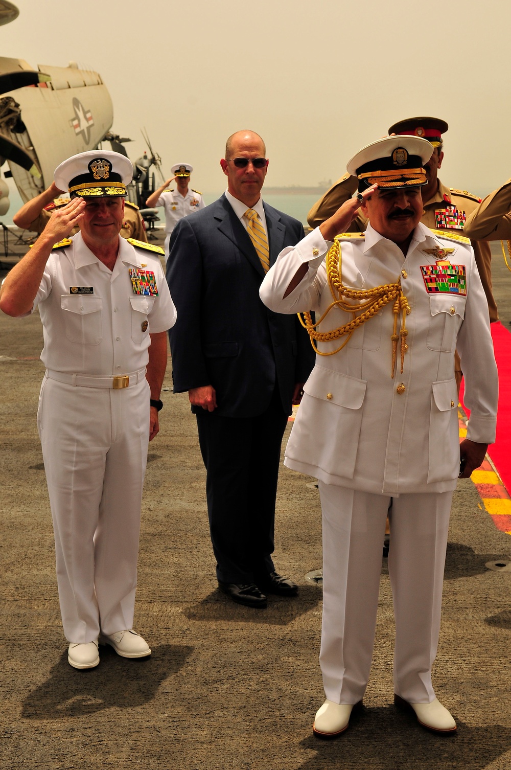 USS Dwight E. Eisenhower visits Kingdom of Bahrain