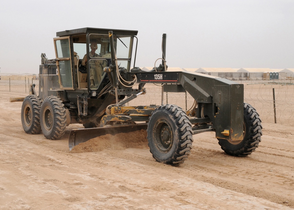 Dusty work at Camp Natasha