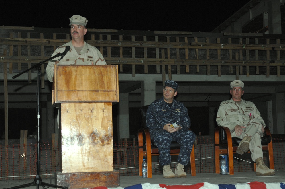 Camp Lemonier Change of Command