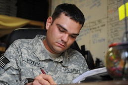 Supply and demand: Soldier furnishes needed equipment to frontline troops