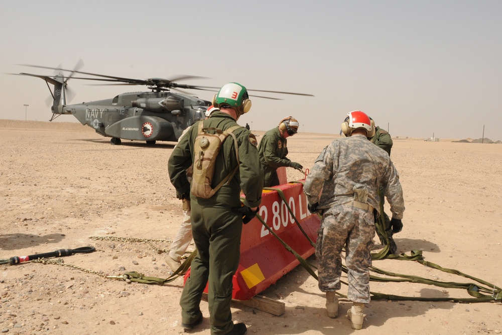 U.S. Navy, Army, and Coast Guard Answer Call to Bring Power to Coastal Island