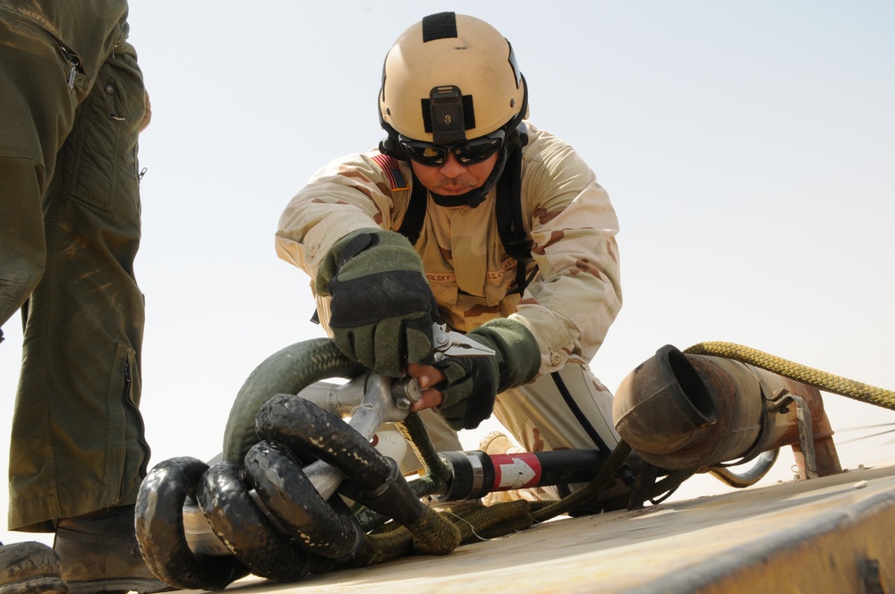 U.S. Navy, Army, and Coast Guard Answer Call to Bring Power to Coastal Island