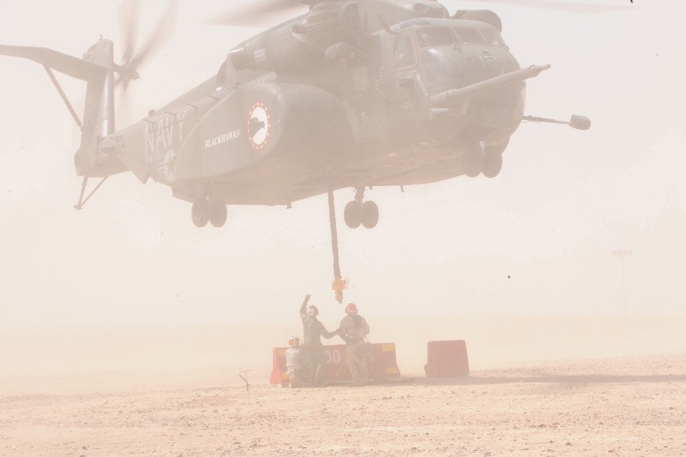 U.S. Navy, Army, and Coast Guard Answer Call to Bring Power to Coastal Island