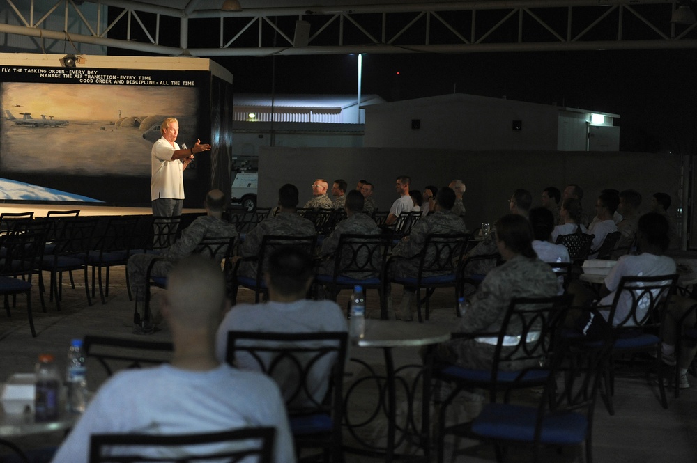 Motivator Speaks to 380th Airmen