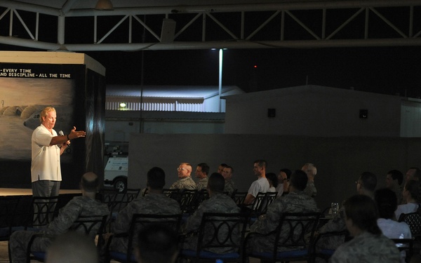 Motivator Speaks to 380th Airmen