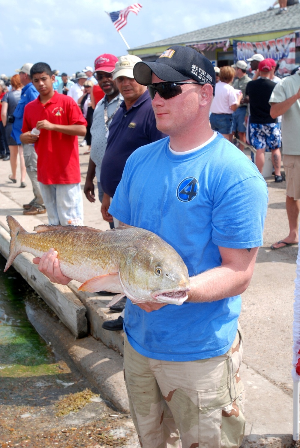 Texas Community Says Thanks to Troops With Free Fishing